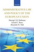 Administrative Law and Policy of the European Unio