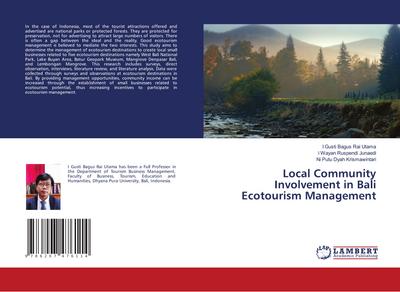 Local Community Involvement in Bali Ecotourism Management