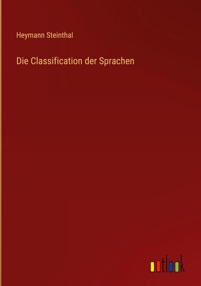 Die Classification der Sprachen
