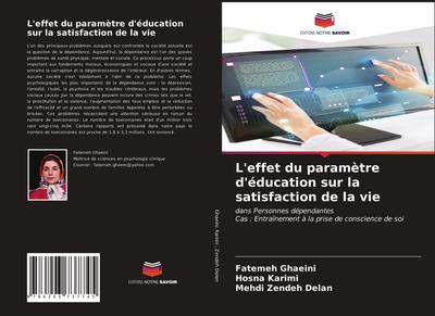 L’effet du paramètre d’éducation sur la satisfaction de la vie