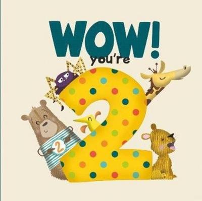 WOW! You’re Two birthday book