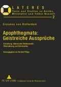 Apophthegmata: Geistreiche Aussprüche
