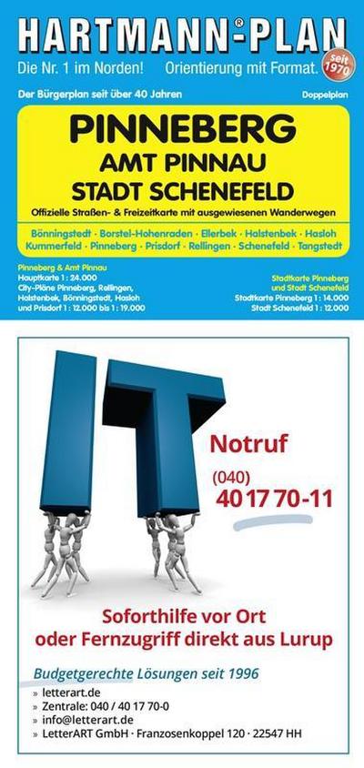 HARTMANN-PLAN Pinneberg, Amt Pinnau und Stadt Schenefeld