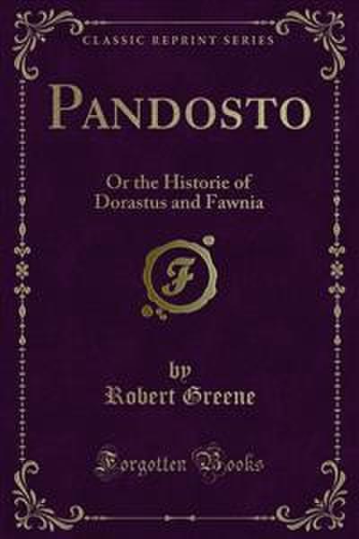 Pandosto (eBook, PDF) - Robert Greene