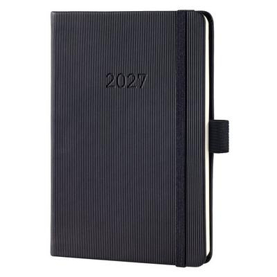 Wochenkalender Conceptum 2027, ca. A6, schwarz