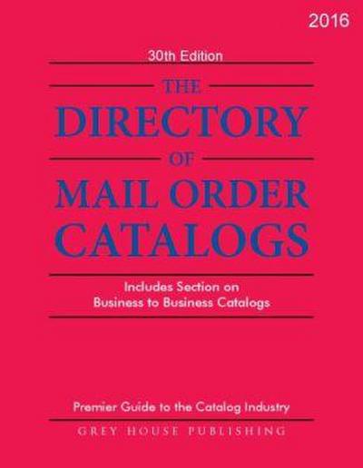 Directory of Mail Order Catalogs, 2016