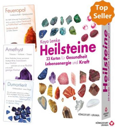 Heilsteine, m. 1 Buch, m. 1 Beilage
