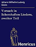 Versuch in Scherzhaften Liedern, zweiter Teil