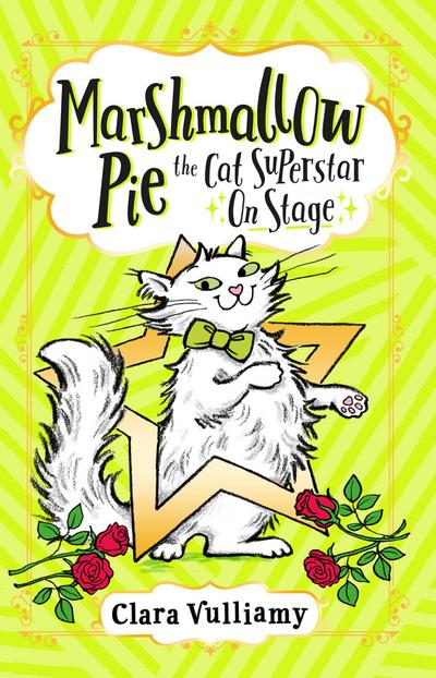 Marshmallow Pie the Cat Superstar on Stage