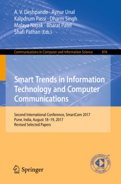 Smart Trends in Information Technology and Computer Communications