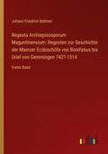 Regesta Archiepiscoporum Maguntinensium: Regesten 