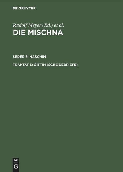 Gittin (Scheidebriefe)