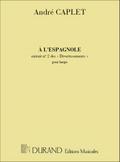 A l’Espagnolepour harpe