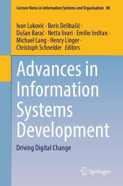 Advances in Information Systems Development