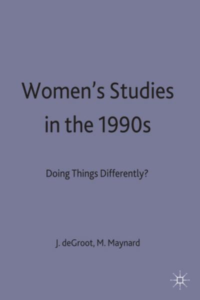 Women’s Studies in the 1990s