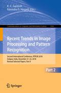 Recent Trends in Image Processing and Pattern Reco