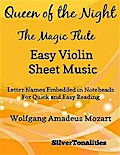 Queen of the Night Magic Flute Easy Violin Sheet Music