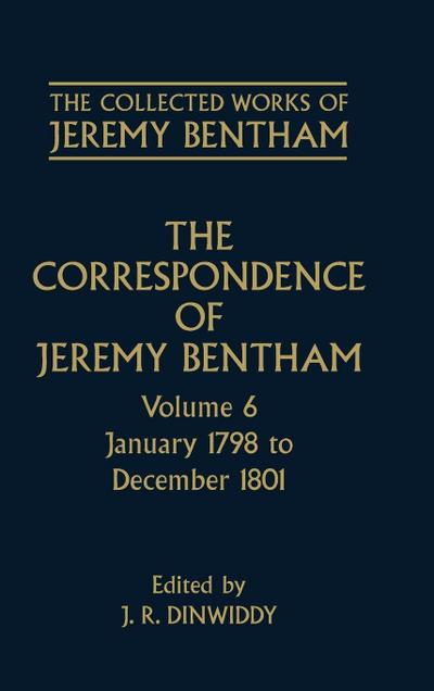 The Correspondence of Jeremy Bentham
