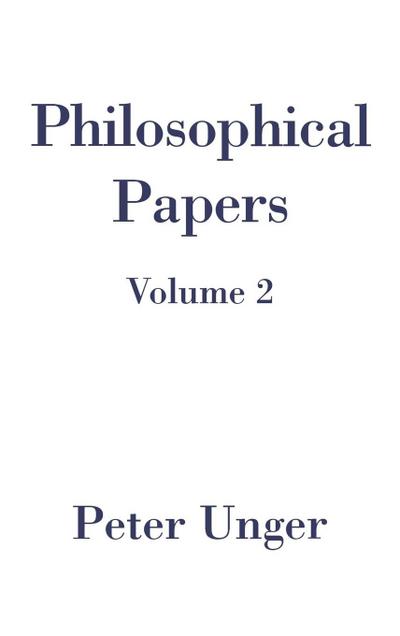 Philosophical Papers