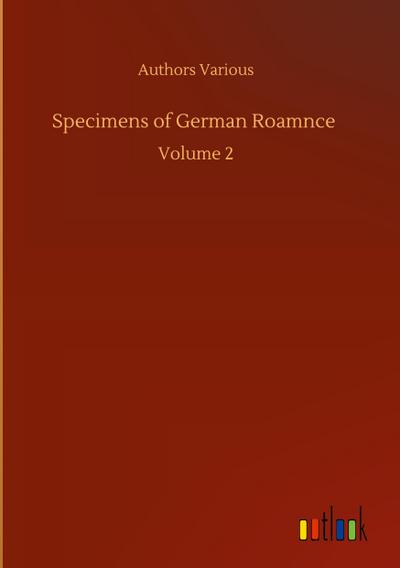 Specimens of German Roamnce