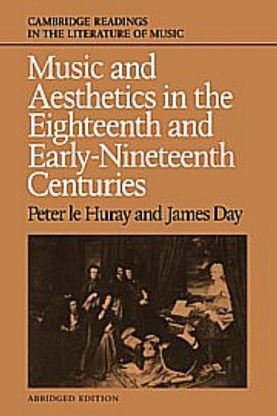 Music and Aesthetics in the Eighteenth and Early Nineteenth Centuries