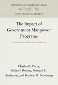 The Impact of Government Manpower Programs