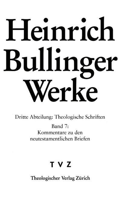 Bullinger, Heinrich: Werke