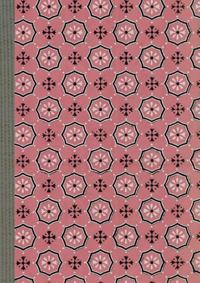 Carnet Ligné Motif Fleurettes, Papier Peint 18e