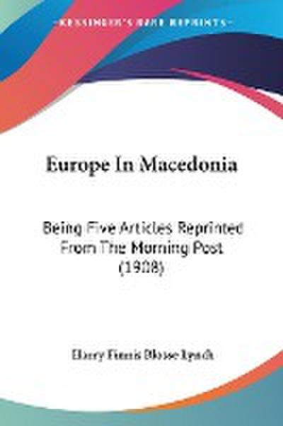 Europe In Macedonia