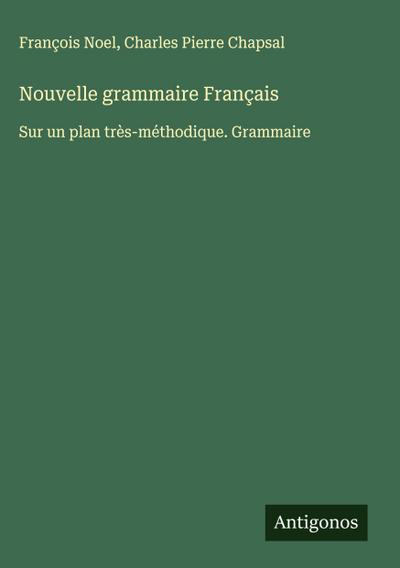 Nouvelle grammaire Français
