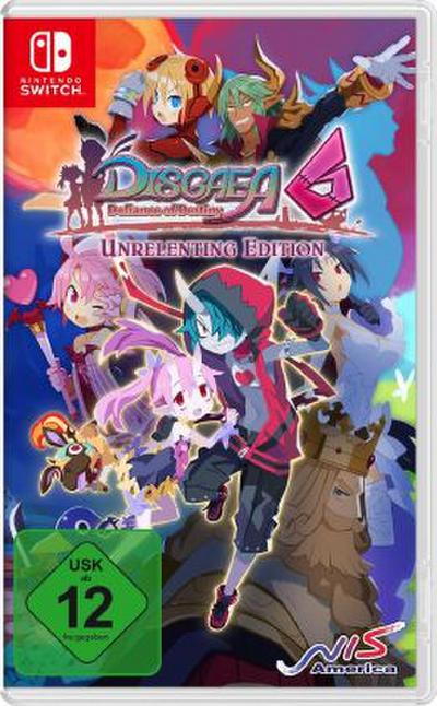 Disgaea 6, Defiance of Destiny, 1 Nintendo Switch-Spiel (Unrelenting Edition)