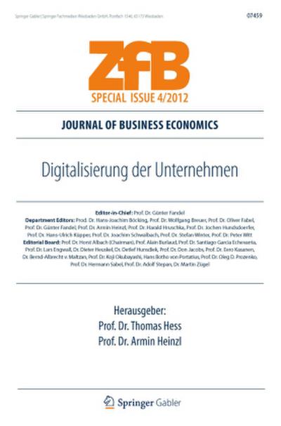 Digitalisierung der Unternehmen