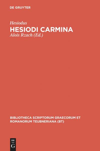 Hesiodi carmina