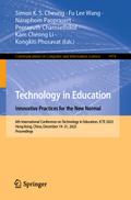 Technology in Education. Innovative Practices for the New Normal