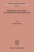Möglichkeiten und Probleme der fiskalpolitischen E