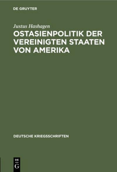 Ostasienpolitik der Vereinigten Staaten von Amerika
