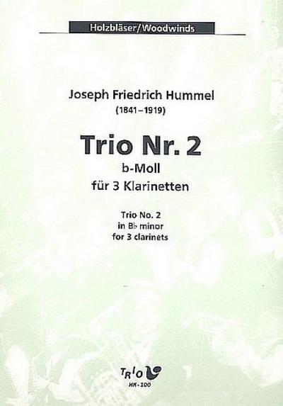 Trio b-Moll Nr.2für 3 Klarinetten