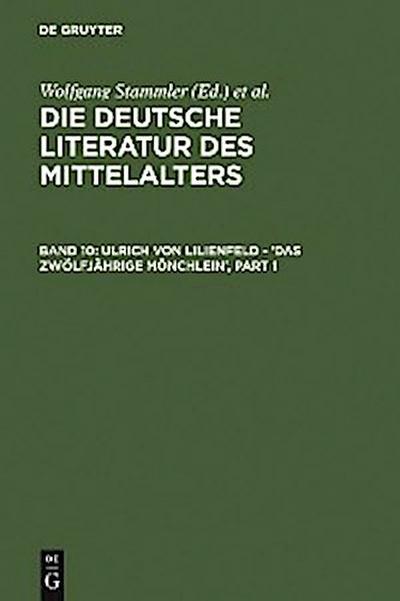 Ulrich von Lilienfeld - ’Das zwölfjährige Mönchlein’