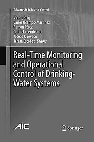 Real-time Monitoring and Operational Control of Drinking-Water Systems
