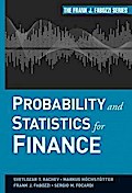 Probability and Statistics for Finance