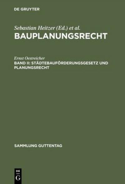 Städtebauförderungsgesetz und Planungsrecht