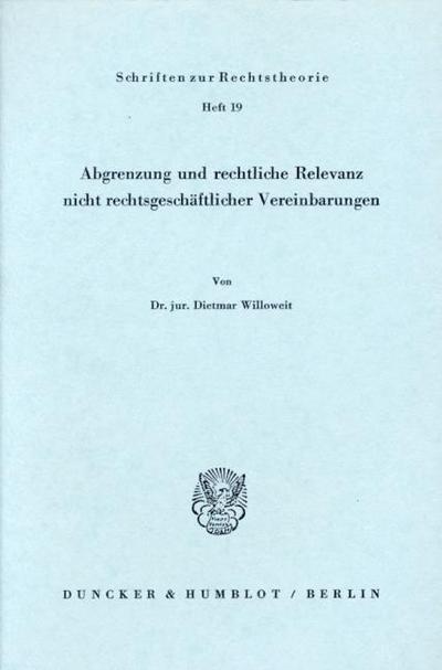 Abgrenzung und rechtliche Relevanz nicht rechtsgeschäftlicher Vereinbarungen.