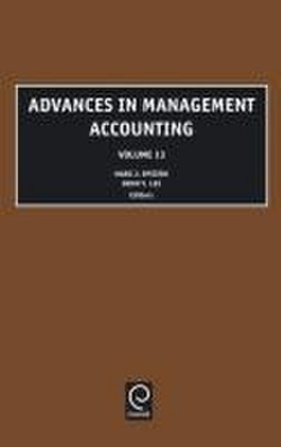 Advances in Management Accounting