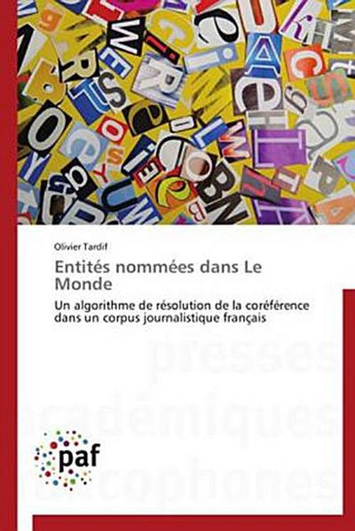 Entités nommées dans Le Monde