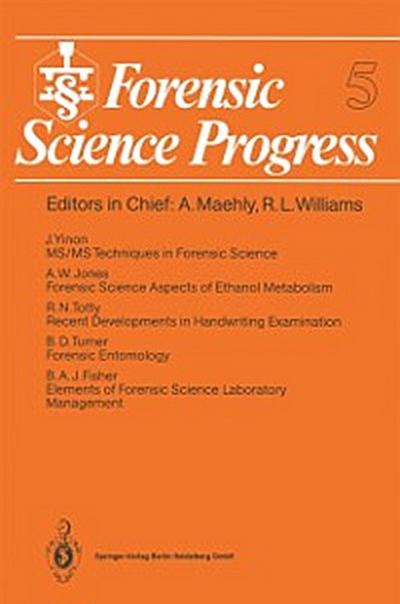 Forensic Science Progress