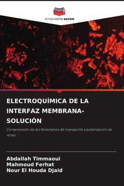 ELECTROQUÍMICA DE LA INTERFAZ MEMBRANA-SOLUCIÓN