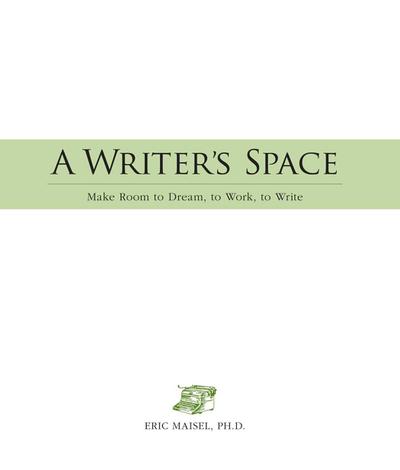 A Writer’s Space
