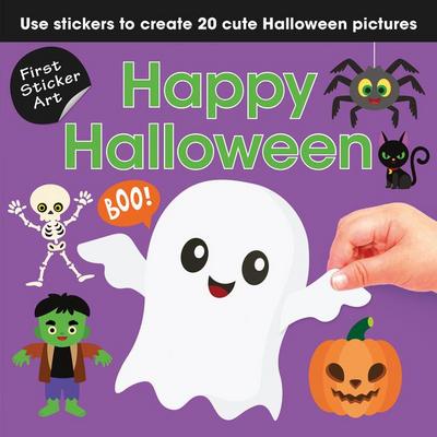 First Sticker Art: Happy Halloween