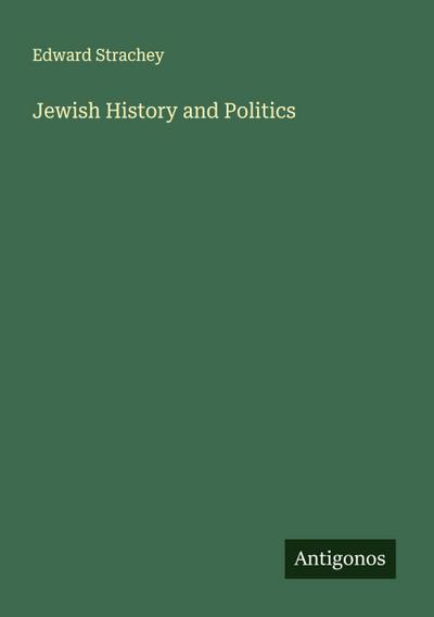 Jewish History and Politics