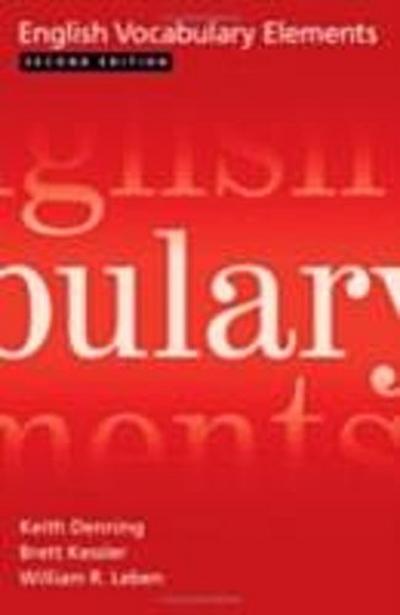 English Vocabulary Elements